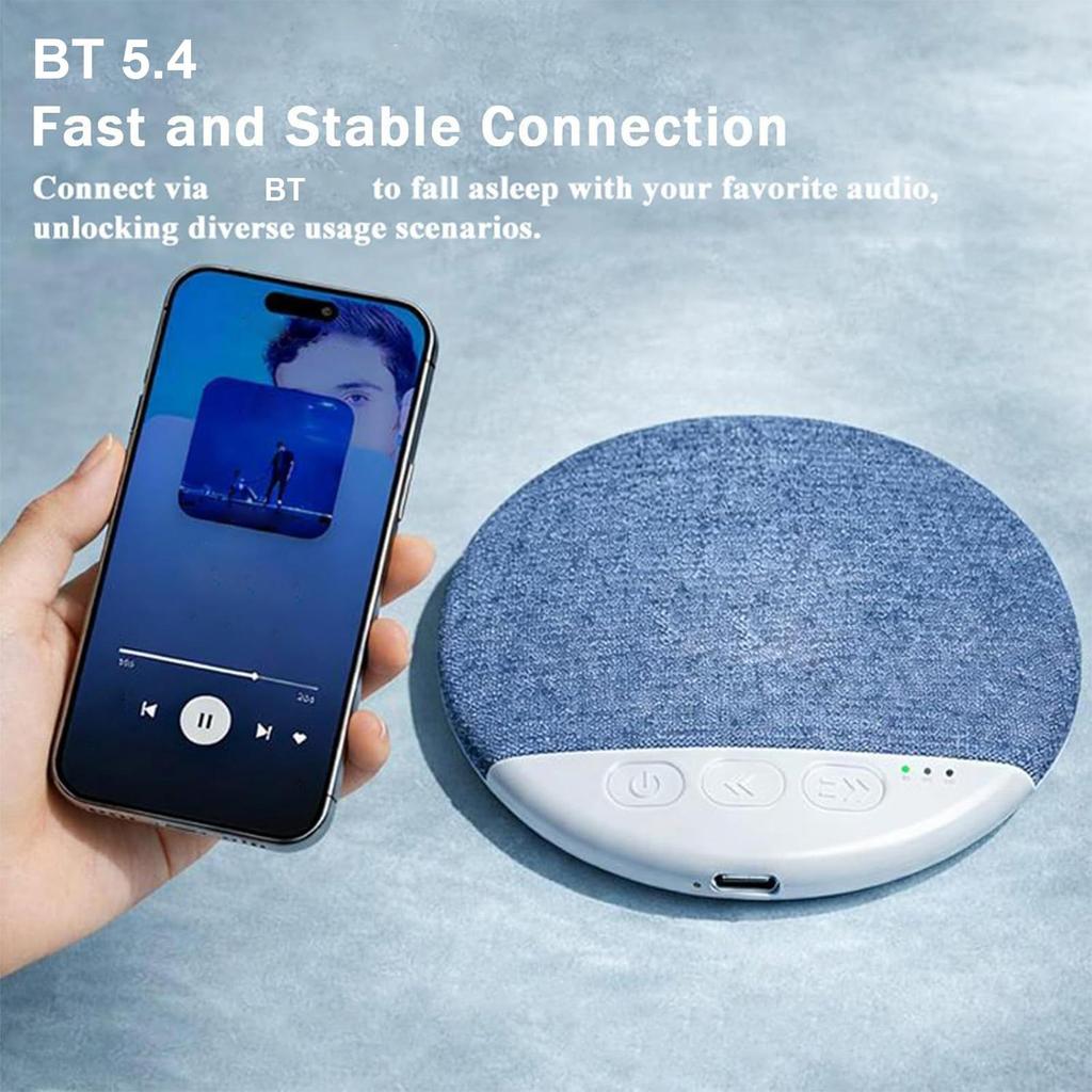 Подушка-динамик для спальни Bluetooth Подподушечный звуковой аппарат с белым шумом Hi-Fi стереозвук