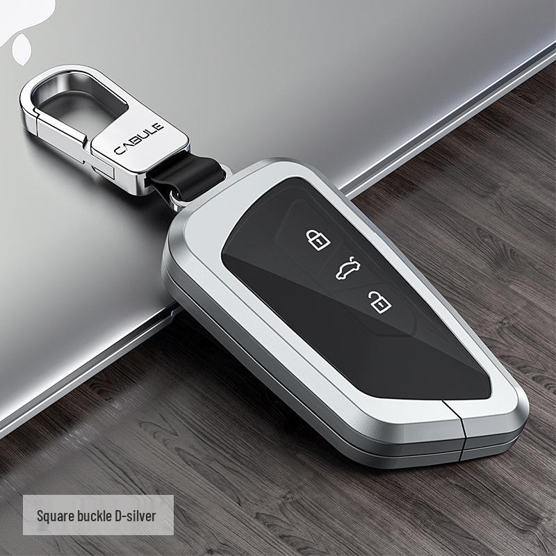 Чехол для ключа Volkswagen: Совместим с моделями ID.3, Touran, ID.4 Crozz, Golf 8, Lamando и Lanjing.