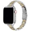 Ремешок из нержавеющей стали для Apple Watch Ultra 2 Ремешок 49 мм 42 мм 44 мм Металлический браслет iWatch Series 9 8 7 6 SE 5 4 3 Женский 45 мм 41 мм