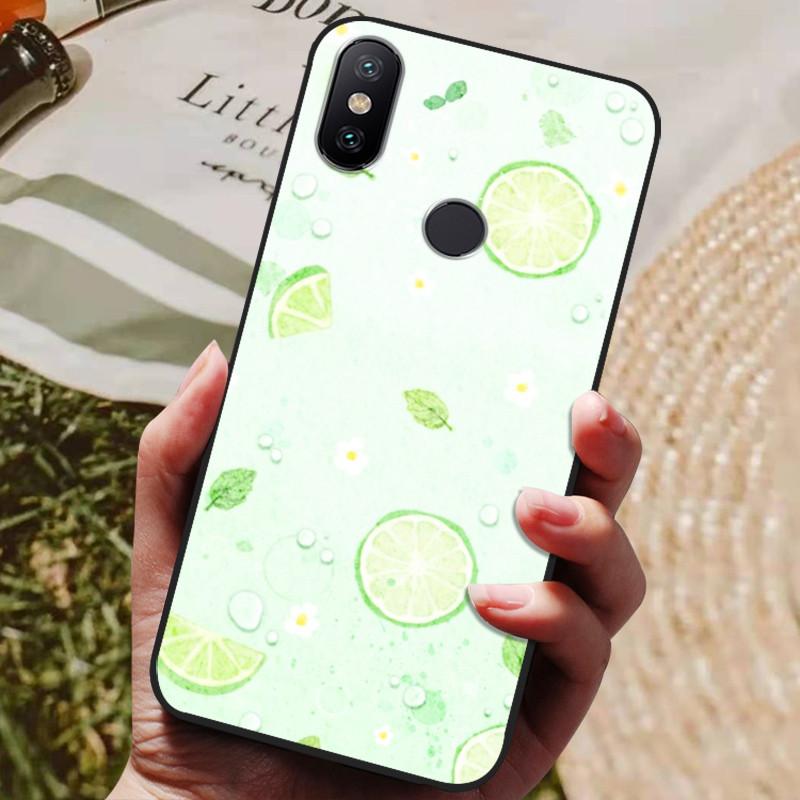 Для Xiaomi Mi A2 Lite Чехол Для Mi A2 Чехол Мягкий Силиконовый Чехол-Бампер Задняя Крышка Для Xiaomi Mi A2 Lite Чехол Для MiA2 Lite Fundas сумки