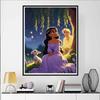 Disney 5D DIY Diamond Painting: Мультяшный набор для настенного декора «Волшебный дом Мирабо» с мозаикой из полных бриллиантов