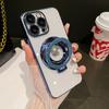Для Для Iphone 17 16 Pro Max Чистый Вспышка Блестки Подставка Покрытие Рамка Чехол Для Телефона Для Для Iphone Air 13 14 15 Plus Защитная Крышка