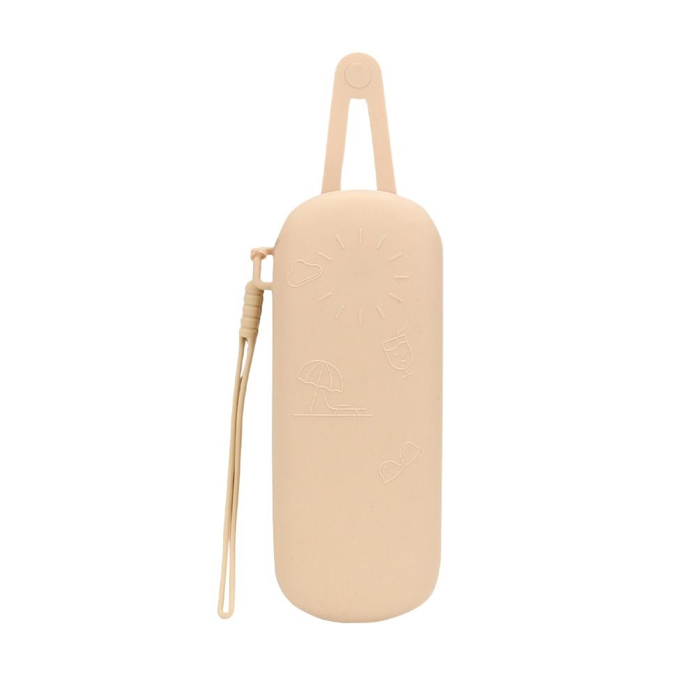 Однотонный чехол для очков Водонепроницаемый держатель для очков Портативная косметичка Женский/Мужской