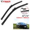 2 шт. щетки стеклоочистителя для Ford Ecosport MK2 II 2018-2021 22 "16" подходят для переднего лобового стекла, щетки для окон, резак, аксессуары 2018 2019 2020 2021