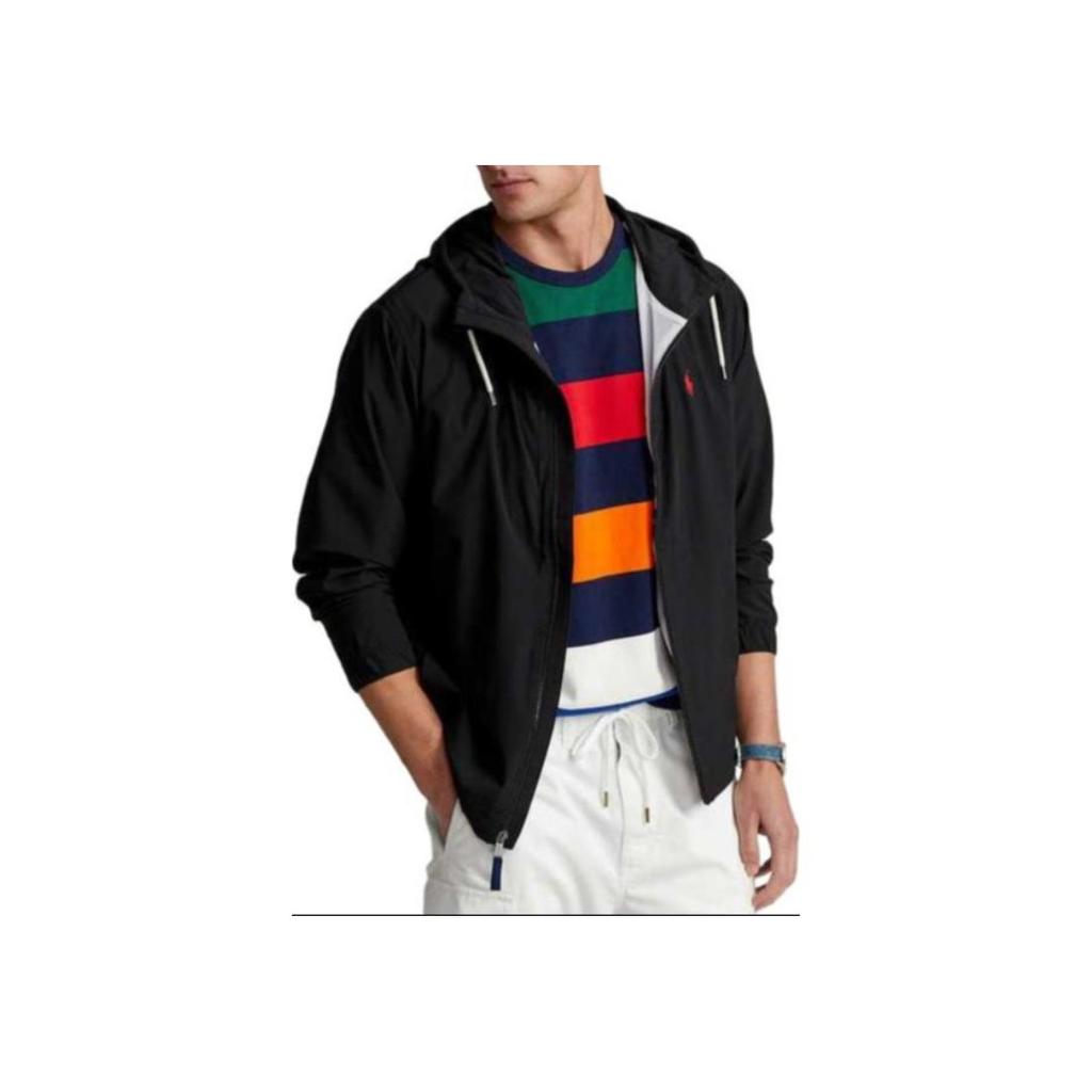 Polo Ralph Lauren Packable Hooded Jacket Men Jackets Black MNPOOTW16020801-001