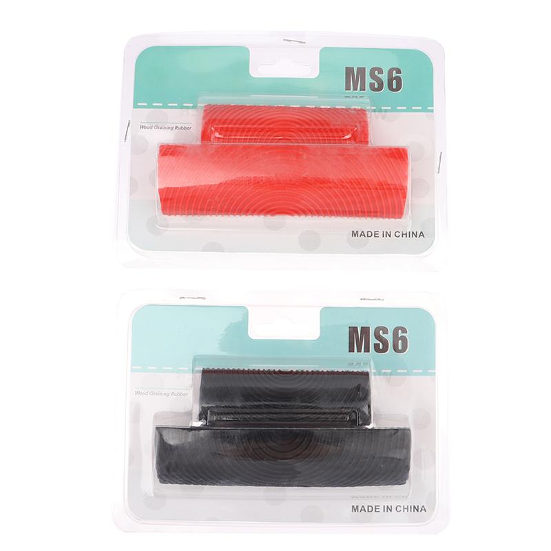 Резиновая кисть, инструменты для рисования, имитация древесины, текстура, валик