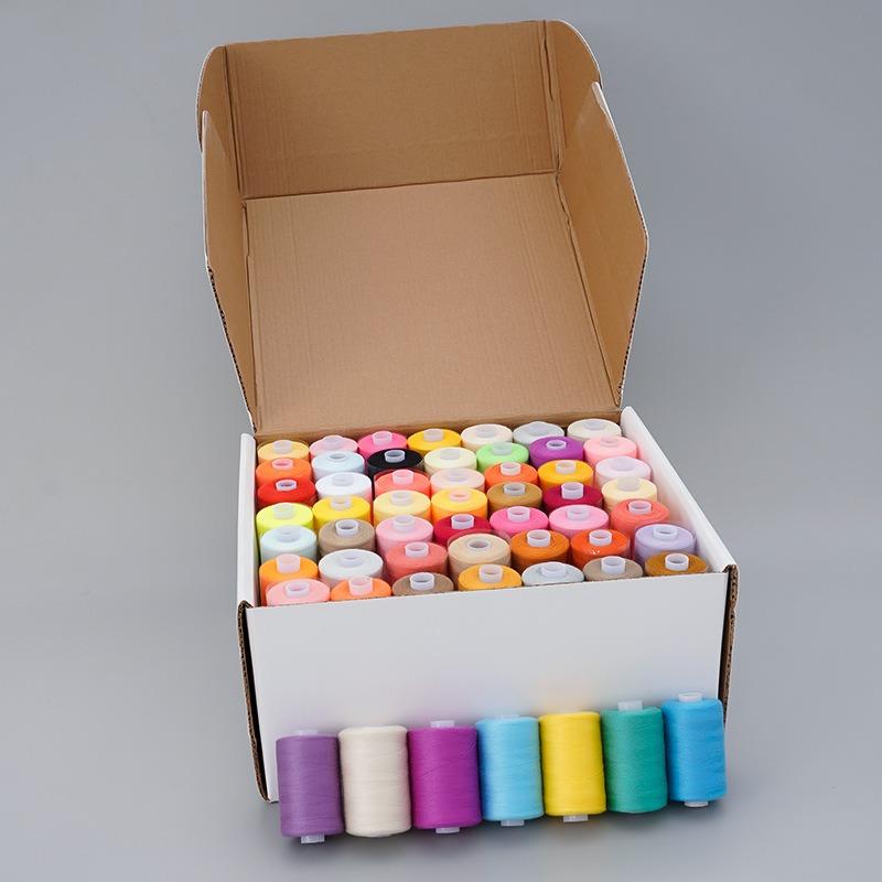 98 Colors Sewing Thread Set DIY Craft 1000 Yards of 402 Polyester Thread Set
