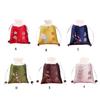 Jewelry Drawstring Bag Brocade Portable Colorful Chinese Style Jewellery Storage Pouch Pocket Accessories with Tassel