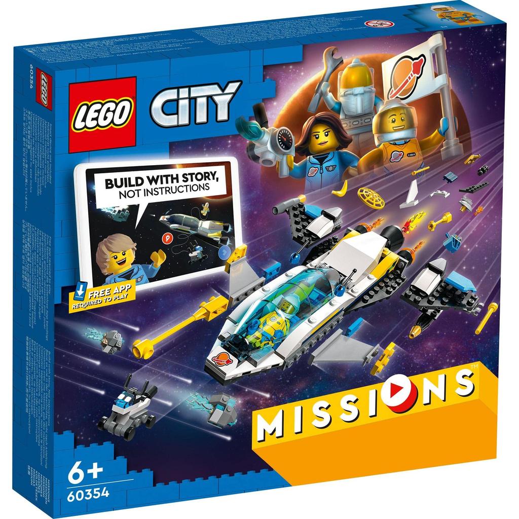 LEGO City Mars Exploration Mission 60354 Toy Block Present Space Space Rocket Boys Girls 6 Years Old and Over