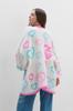 Colorful Sweetheart ecru cardigan