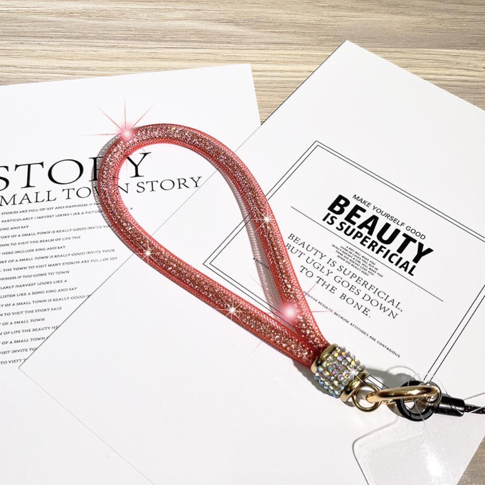 Прочный подвесной шнур для мобильного телефона, веревка для подвешивания, усовершенствованный чехол для телефона со стразами, аксессуары