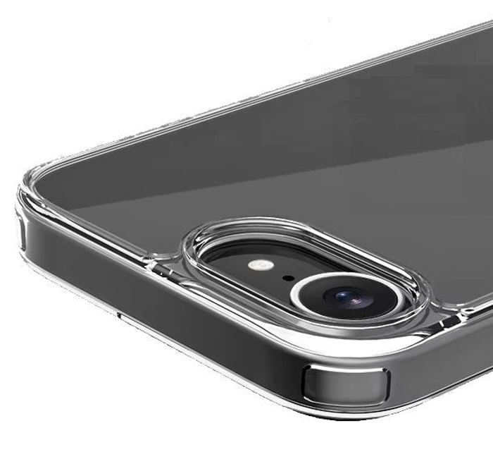 Coque transparente - iPhone 16e (SE 4 2025) - Écologique - Recyclé - Rigide - Clair - Transparent