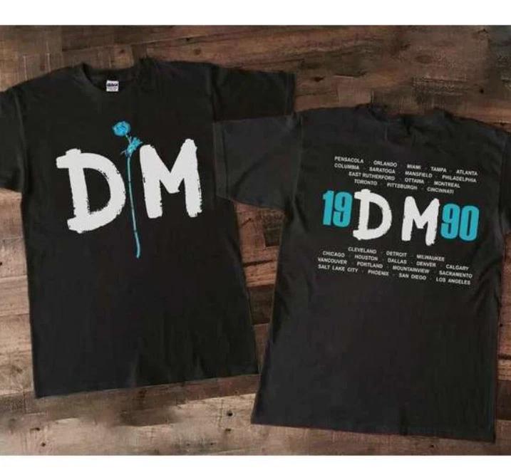 1990 Depeche Mode Violatorrr Us Tour 2 Sided T  Shirt