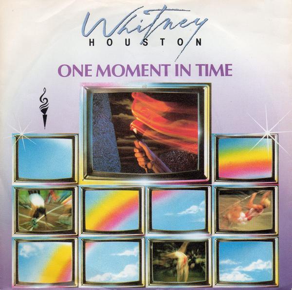 Пластинка 7 дюймов WHITNEY HOUSTON One Moment In Time 111613 Arista 1988 UK SoulFunk Б/у