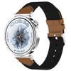 For Huawei Watch GT 5 41mm Watch Strap 18mm Nylon+Leather Adjustable Wrist Band