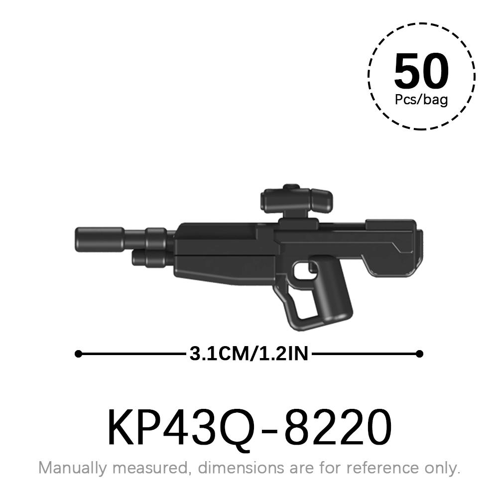 50 шт./лот Набор военного оружия SWAT WW2 Детали для фигурок MOC Кирпичики Звездные войны WW2 Корпус Оружейные аксессуары Строительные блоки Детские игрушки