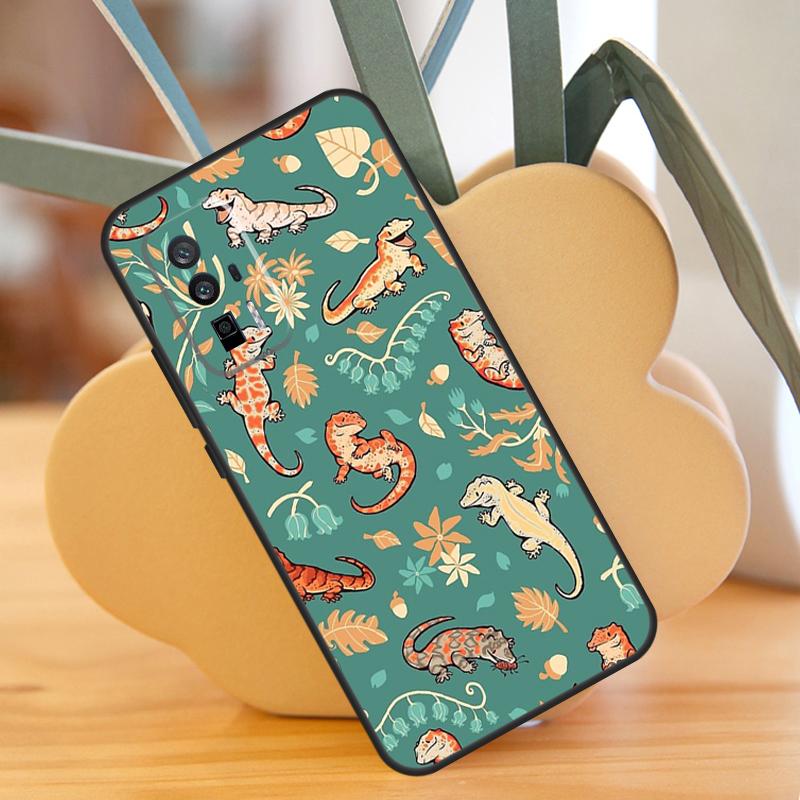 Lizards Geckos Case For POCO X3 X6 F6 Pro M6 X5 F3 F5 M5s Xiaomi 13 14 Ultra 12 Lite 11T 12T 13T Pro Cover