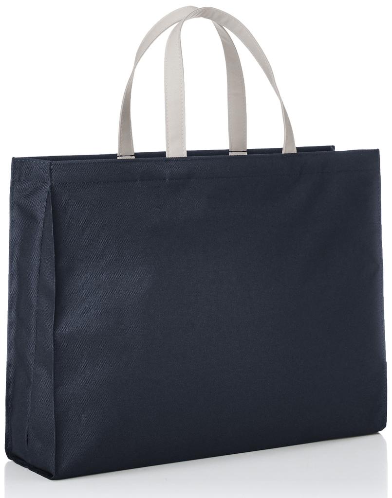 A4 Perfect Size Shopping Bag RH0573 Dark Gray 10821 [Kitamura] Women's Blue/Light [Navy]