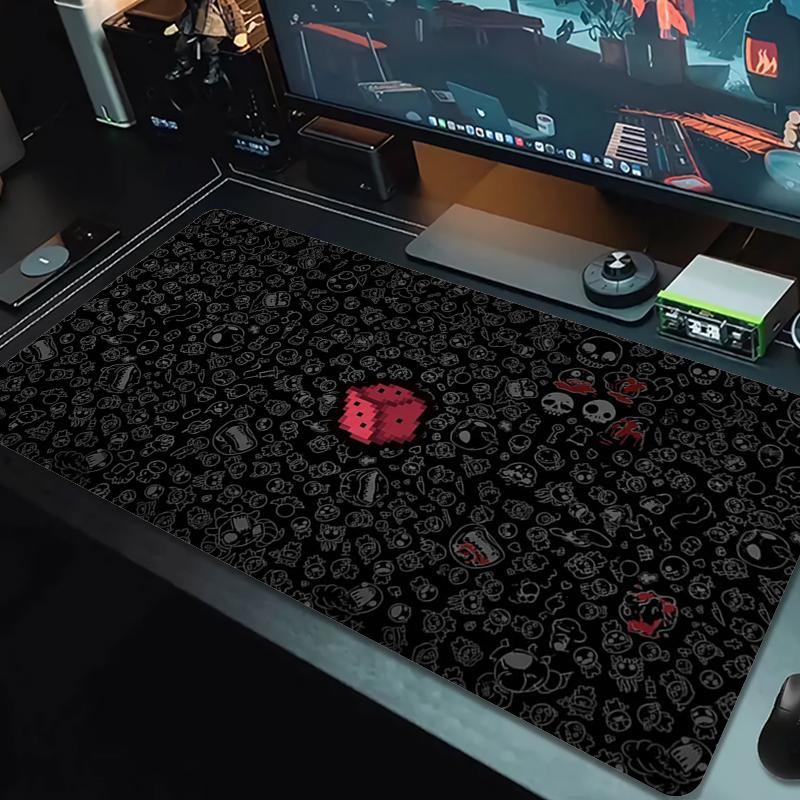 The Binding of Isaac Mouse Pad Large Gaming Table Cushion Non-slip Laptop Tablet Big Mousepad XXL Mat Mini PC Playmat With Lock edge_xia