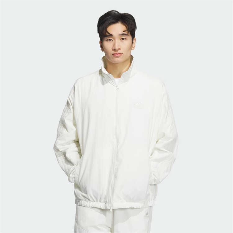 Adidas 3 Stripes Jacket Unisex Jade White JI6647