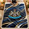 Flannel BlanketNewcastle United Football Warm Soft Throw Blanket for Indoor Sofa Bed Living Room Use