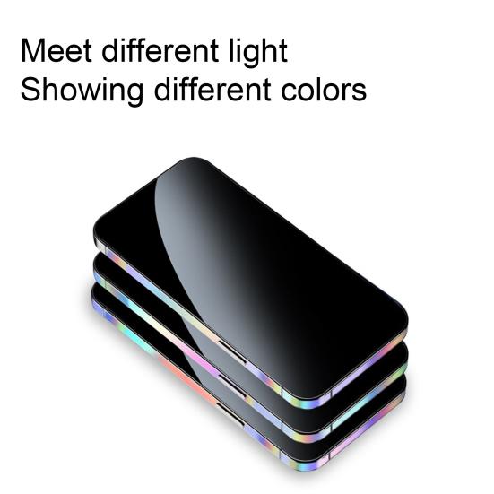 1 комплект рамки для телефона, светящаяся ультратонкая мягкая красочная пылезащитная гидрогелевая пленка для мобильного телефона с защитой от царапин