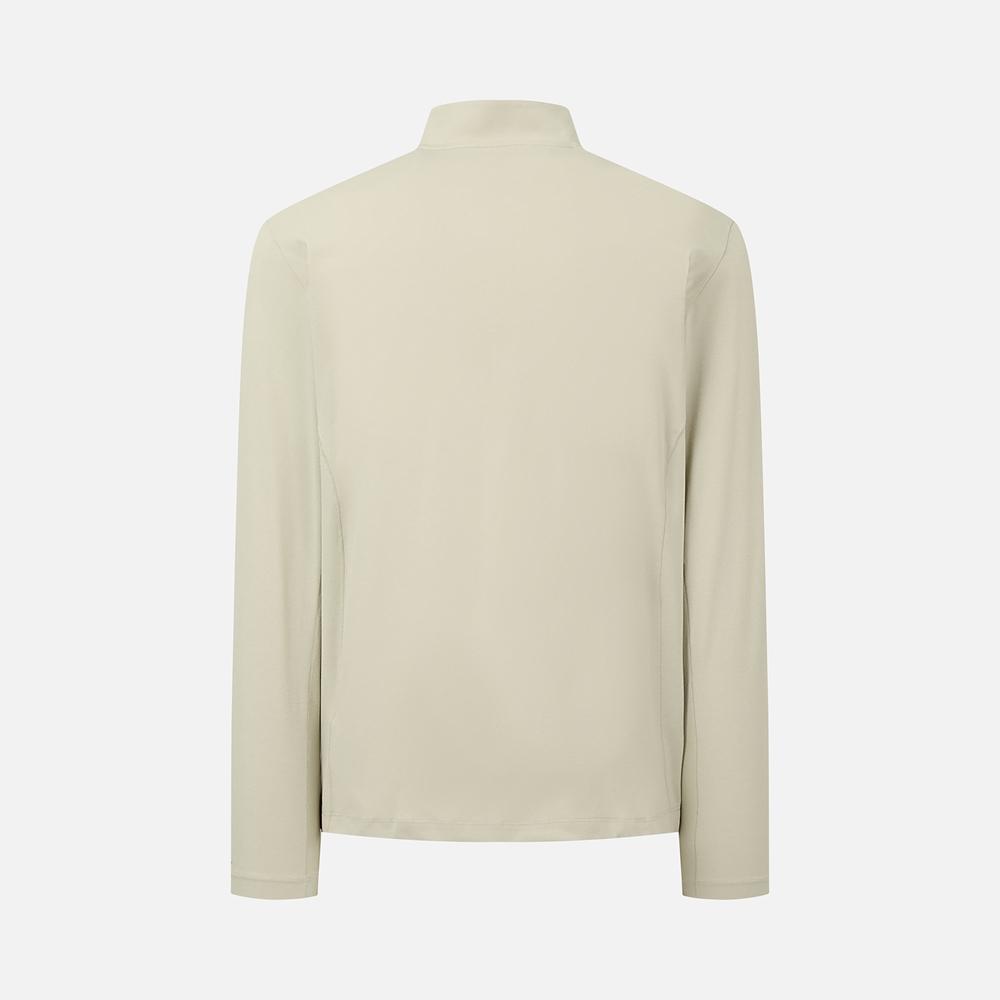 COLUMBIA Men'S 365 Mountain Long Sleeve Half-Zip T-Shirt [Cream]