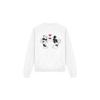 Disney Unisex Adult Mickey & Minnie Mouse Kiss Sketch Valentine`s Day Sweatshirt
