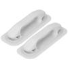 2Pcs Inflatable Dinghy Handrail with Hole Handle for Drifting Boat Fishing Boat Canoeing