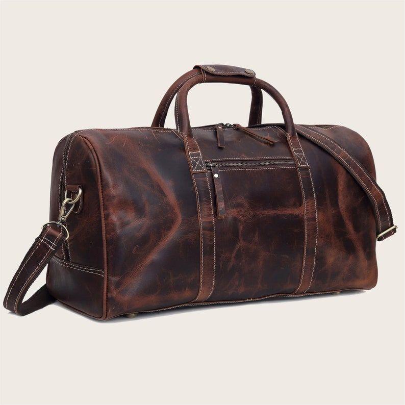 Кожаная дорожная сумка, кожаная сумка для выходных/кожаная сумка для спортзала/сумка для сна для мужчин/персонализированный рождественский подарок для него и для нее