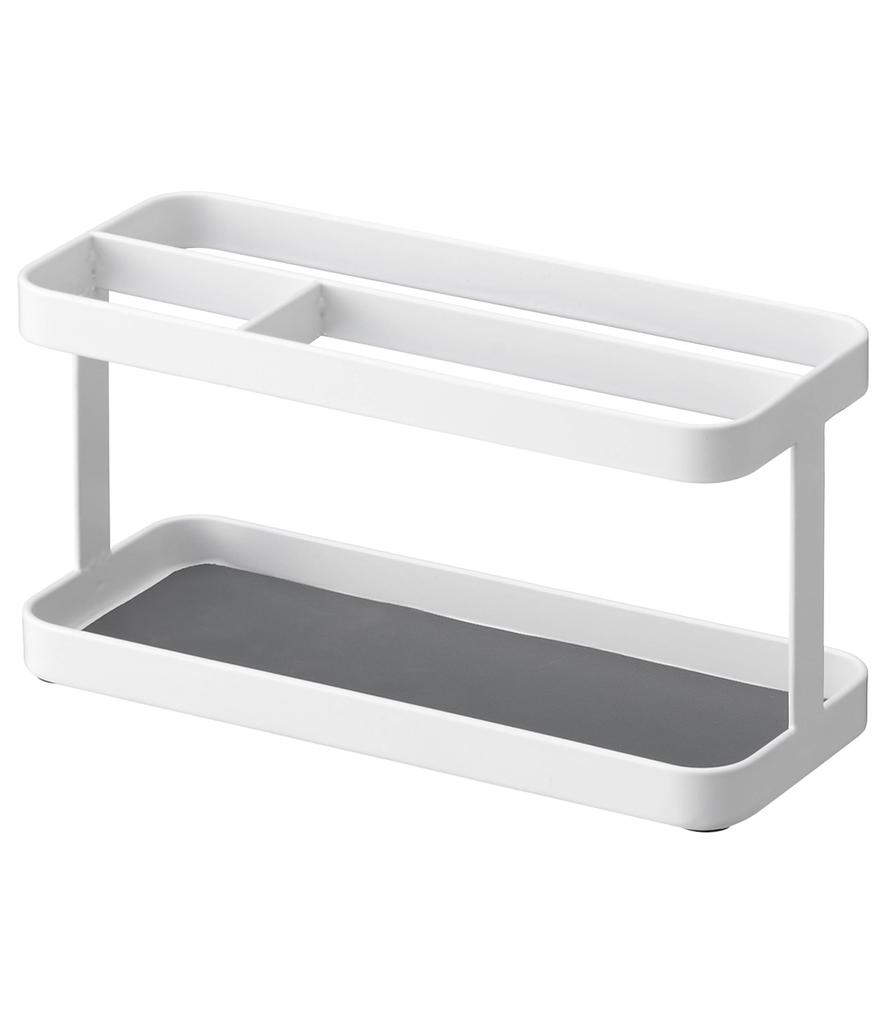 Yamazaki Jitsugyo Tablet & Remote Control Rack White Approx. W21 X D8.5 X H10.5cm Tower 7303