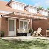 Retractable Awning Multicolored 450 x 300 cm Polyester and Metal