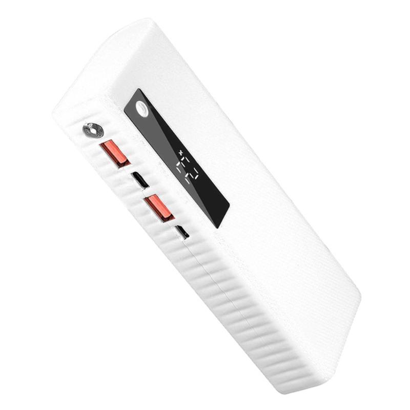 Корпус-кейс для Powerbank на 5 аккумуляторов 20650 с быстрой зарядкой, не требующий пайки, для использования на открытом воздухе, в путешествиях, в экстренных ситуациях