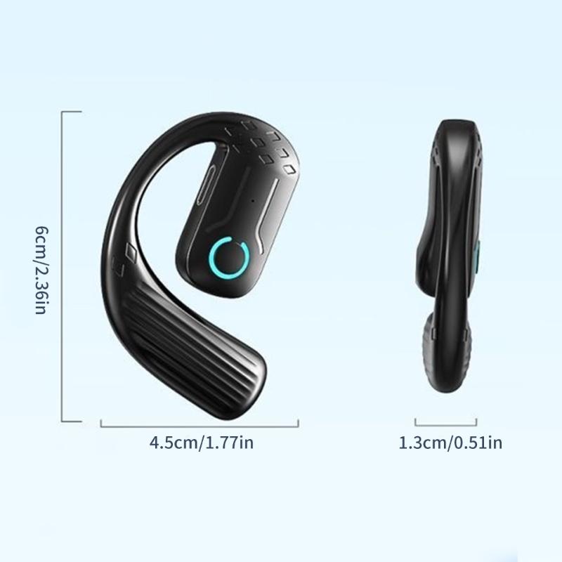 Беспроводные наушники-вкладыши для бизнеса, совместимые с Bluetooth, накладные наушники с шумоподавлением