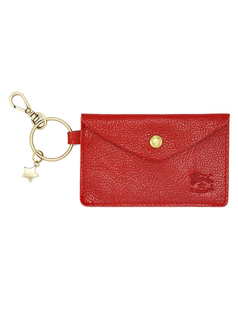 Card Case Key Ring F Red [Il Bizonte] 54_1_5452404350