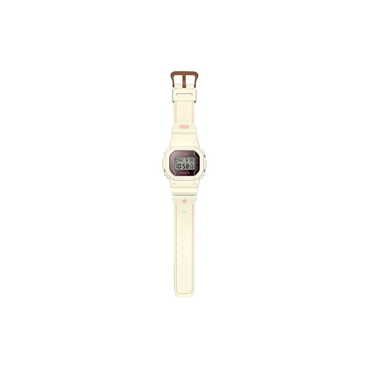 Casio Женские часы серии G-SQUAD Красные DW-5600PGW-7PR DW-5600PGW-7PR