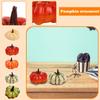 Autumns Harvests Simulation Pumpkins Model Colorful Crooked Pumpkins Decoration Window Display