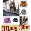 Тренировочные шорты с принтом Leopard Muay Thai Boxing Kickboxing Быстросохнущие Шорты для боевых искусств Боксеры Унисекс Мужские Женские Детские Штаны Для боя Фитнес Спорт Тренировка в зале