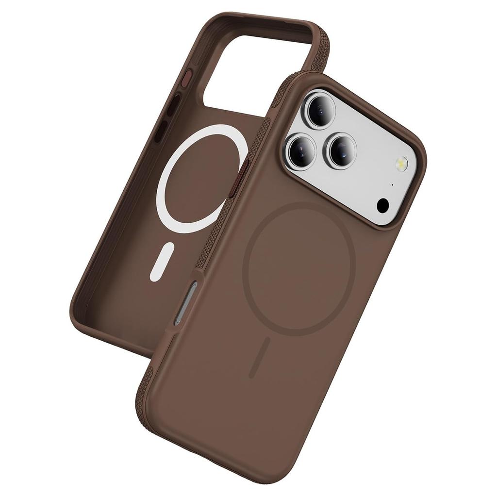 Чехол для iPhone 17 Pro, совместимый с MagSafe, из ПК + ТПУ, противоскользящая боковая грань, чехол для телефона