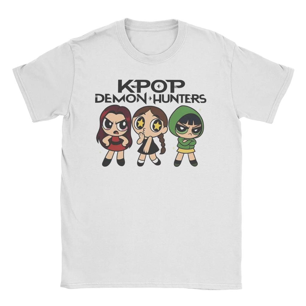 KPop Demon Hunters Blue Tiger for Men Women T Shirt Awesome Tee Shirt Short Sleeve Crewneck T-Shirt  Cotton Gift Idea Tee Tops