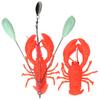 Artificial Simulation Large Lobster Lure Bait Deep Sea Trolling Fishing Accessoryred
