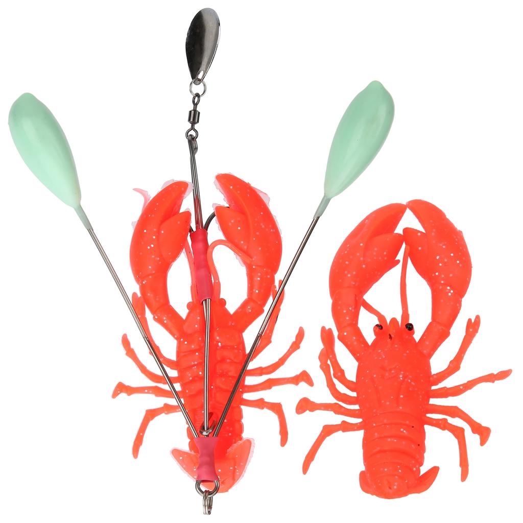 Artificial Simulation Large Lobster Lure Bait Deep Sea Trolling Fishing Accessoryred