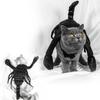 Unique Halloween Pet Costume Funny Scorpion King Outfit For Cats And Dogs Black Cloth