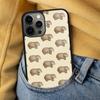 Милый детеныш вомбата Мягкий чехол для телефона для iPhone 17 Air 16e Pro max 15 Pro 13 14 Plus 11 12 MagSafe Магнитный Coque