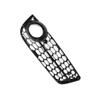 One Pair Honeycomb Front Standard Bumper Fog Light Grille Cover Replacement for A5 2008-2011