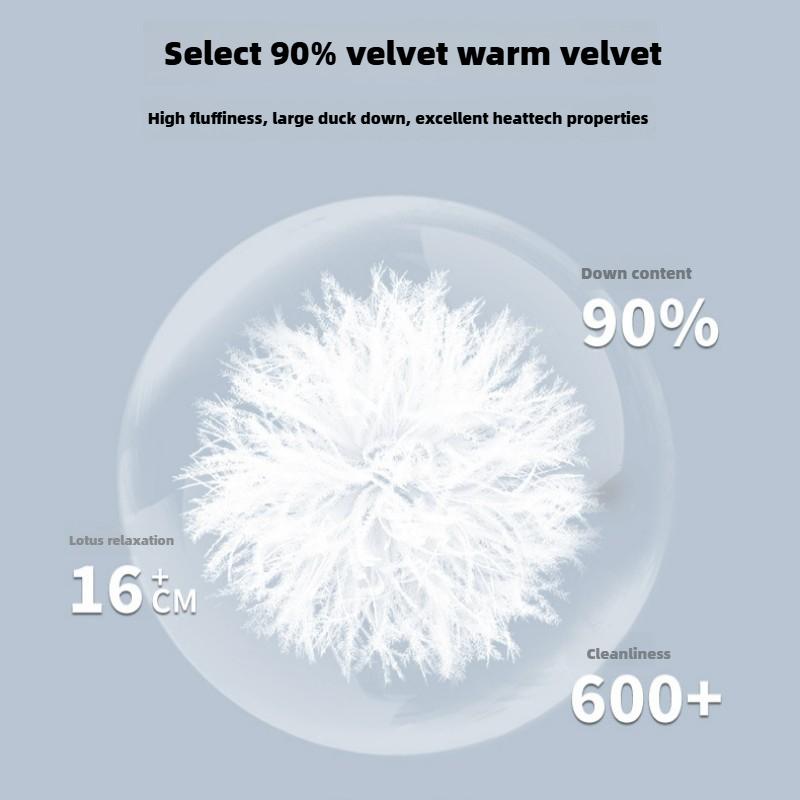 Winter Girls Love Fashion Hooded Down Jacket Girls Parent-child Down Jacket Floral Top Coat