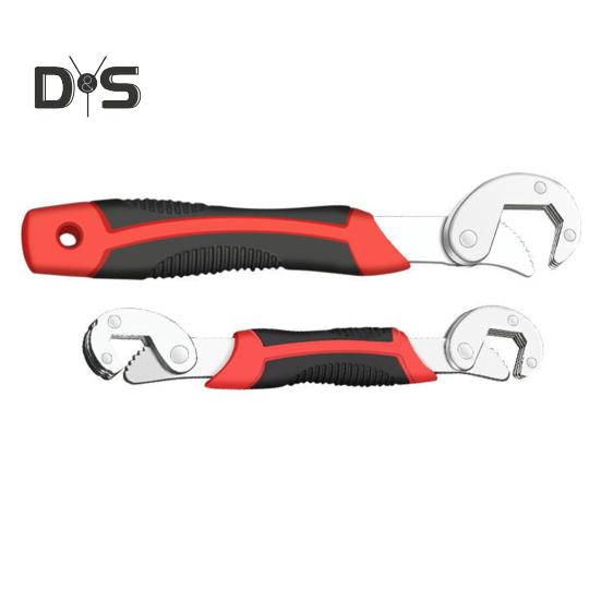 Многофункциональный разводной ключ с нескользящей ручкой, портативный кран, раковина, сантехнические инструменты, набор ключей