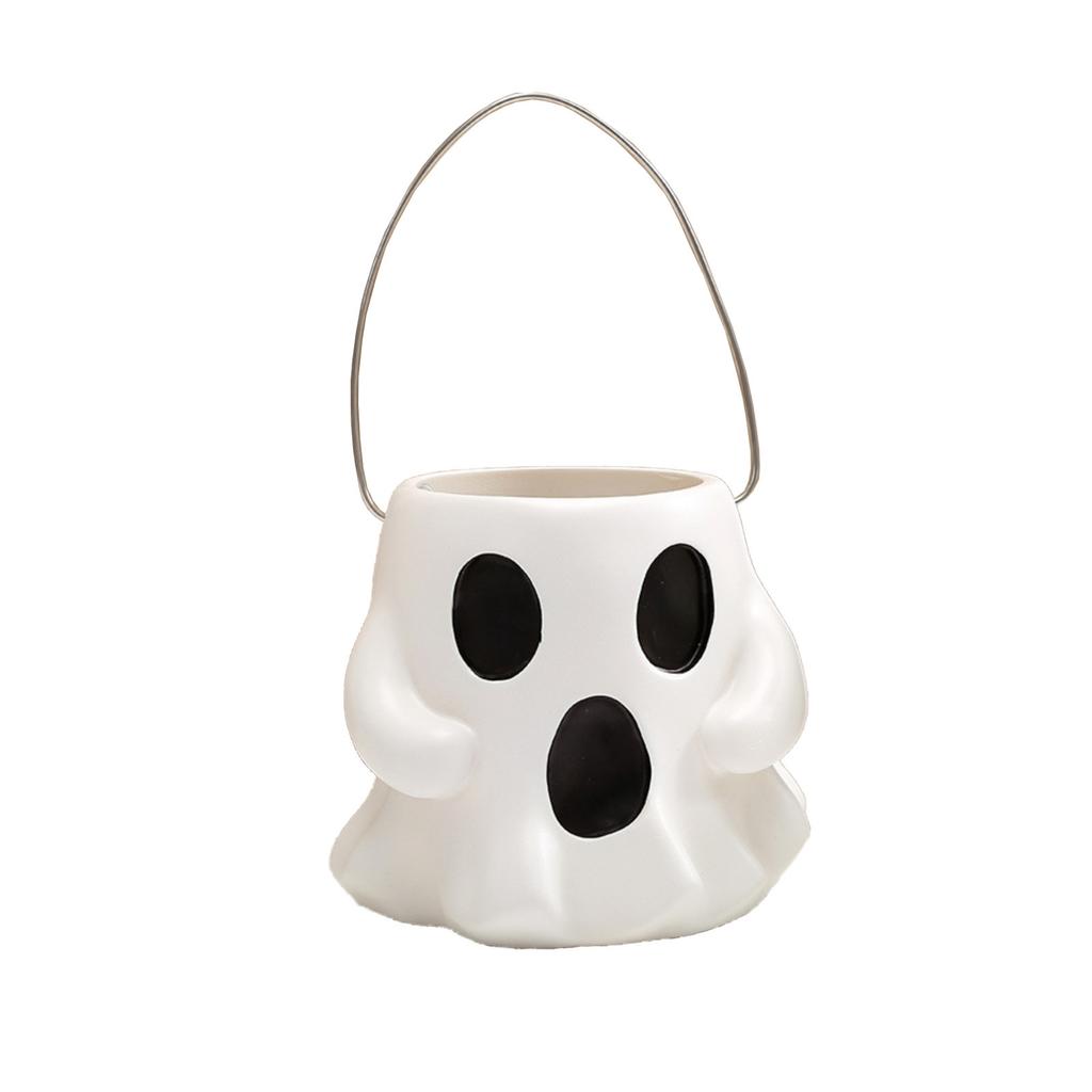 Halloween Resin Handicrafts Candy Bucket Home Ornaments High-end Exquisite Halloween Ornaments