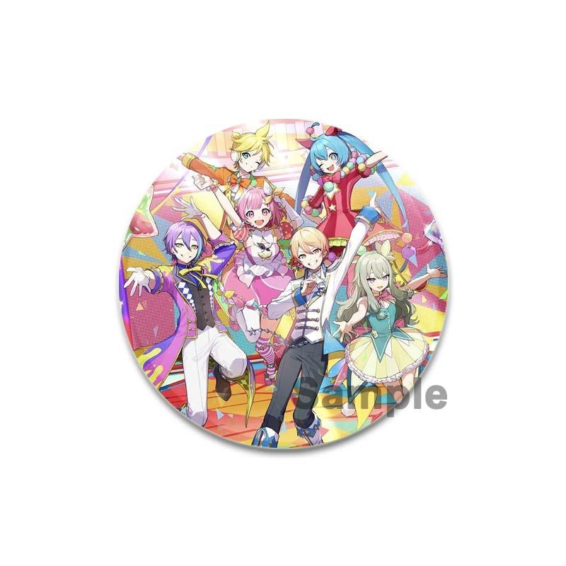 32/44/58 мм Project Sekai Wonderlands X Showtime Pin ручная работа брошь для одежды мультяшный косплей значок украшение на рюкзак ювелирные изделия подарок
