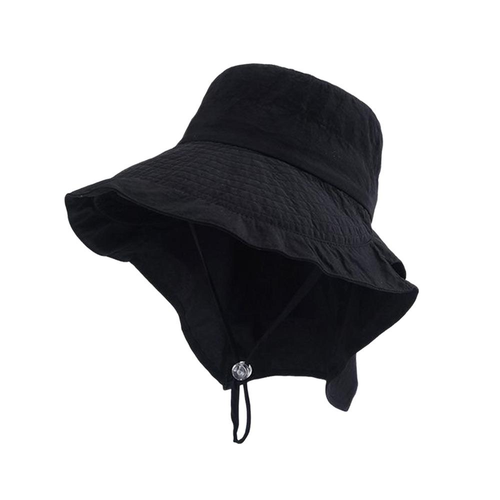 New Adjustable Women's Sun Hat Wide-brimmed Neck Protection Summer Sun Cap UV Protection Outdoor Travel Hiking Hat